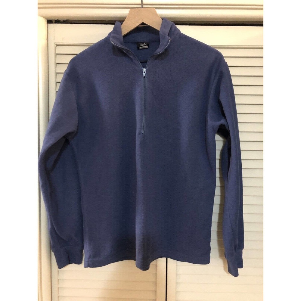 Vintage Early Winters Fleece Jacket Women’s Size Medium Blue 3/4 Zip